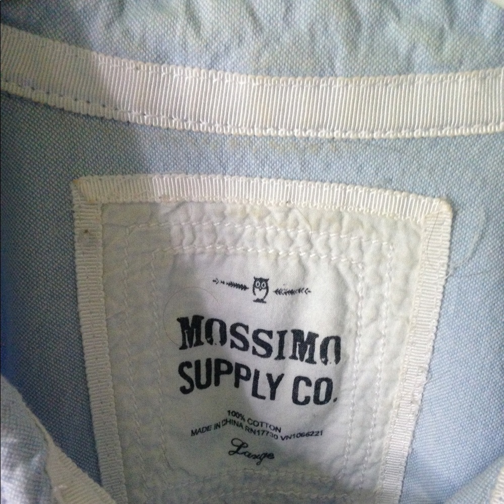 Light Blue Button Down - Picture 2 of 3